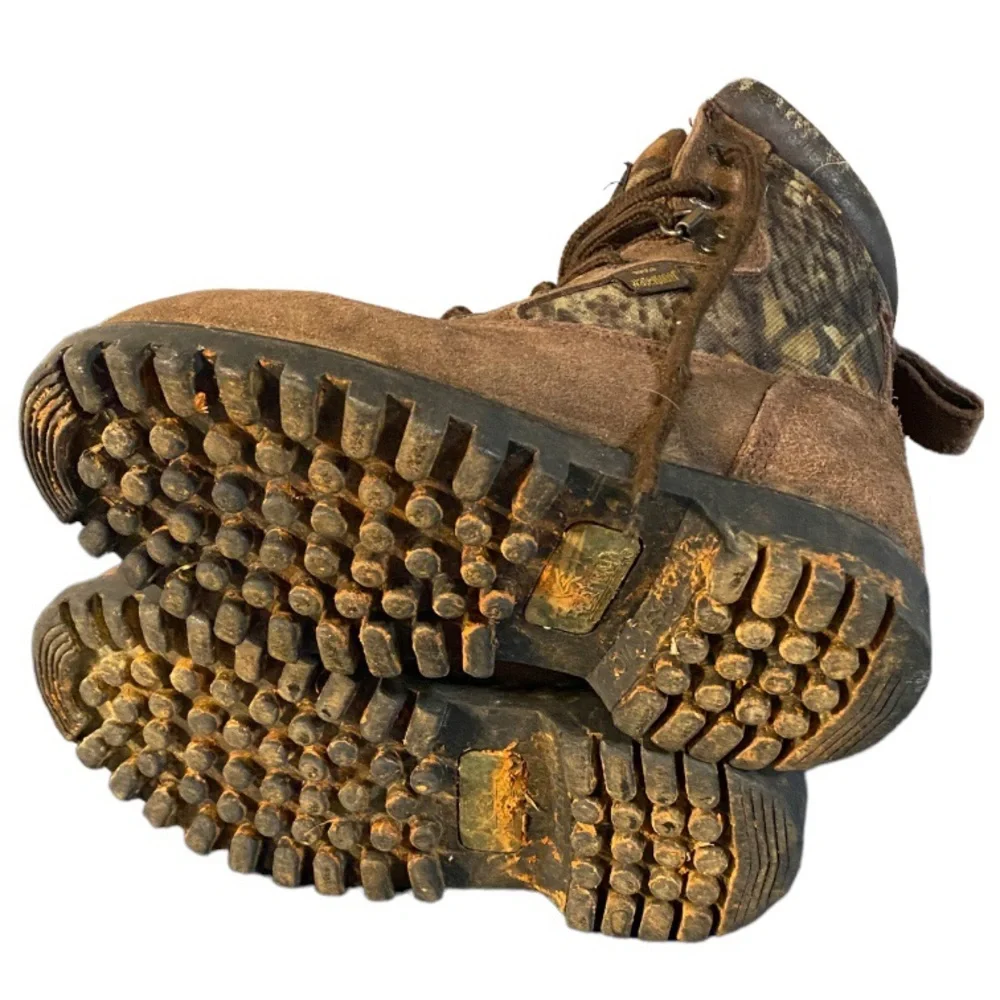 Redhead Hunting Boots Boys 2Y Medium Brown Camouflage 100% Waterproof RH29012MOB